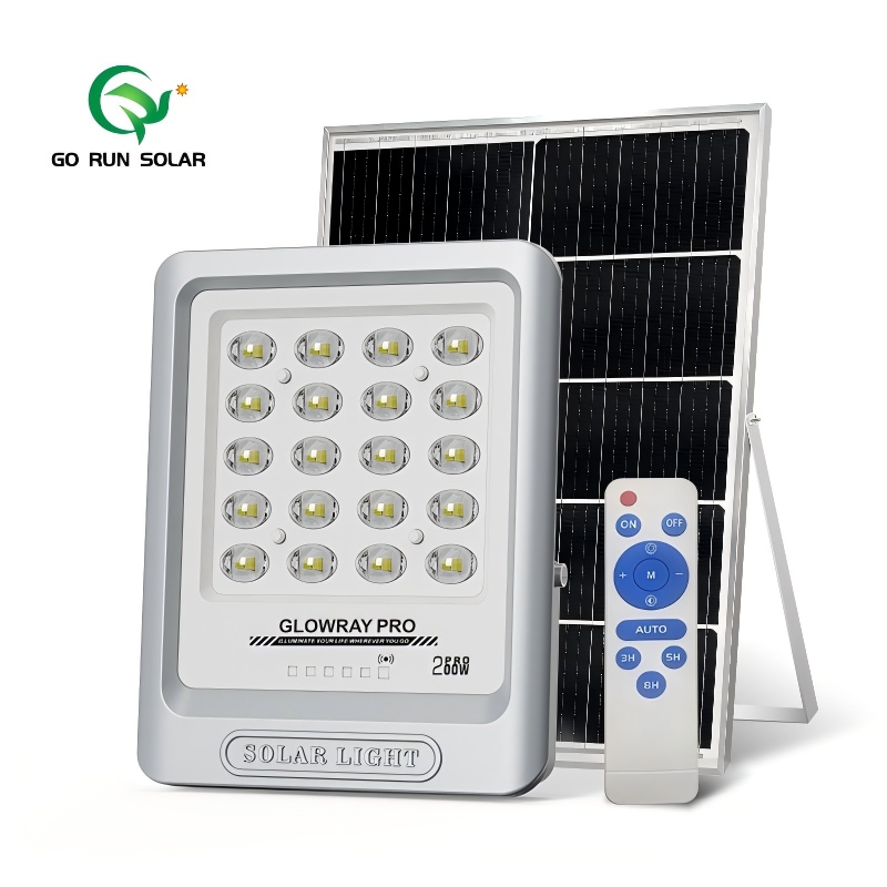 IP65 WATERPROOF STANDARD FULL SEALED SOLAR FLOOD LIGHT 200W